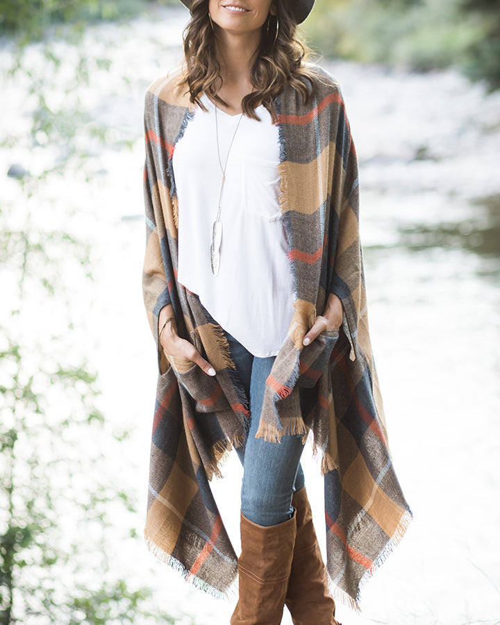 Pocket Poncho/Scarf