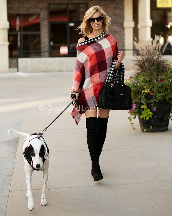 Reversible Button Scarf/Poncho