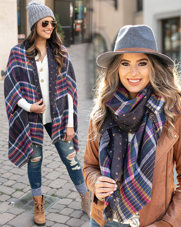 Reversible Pocket Poncho