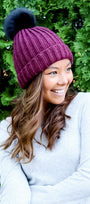 Winter Weekend Pom-Pom Beanie