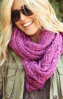 Lace Knit Scarf