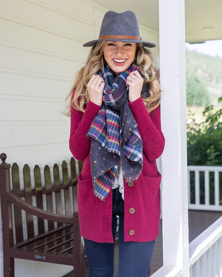 Reversible Pocket Poncho