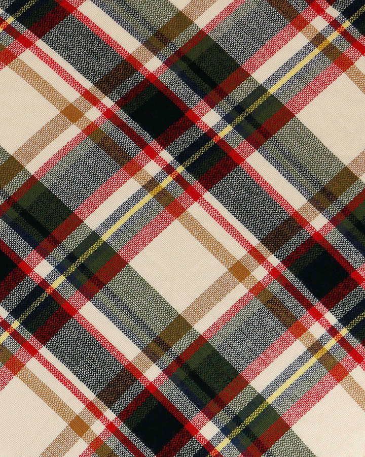 Plaid Triangle Scarf