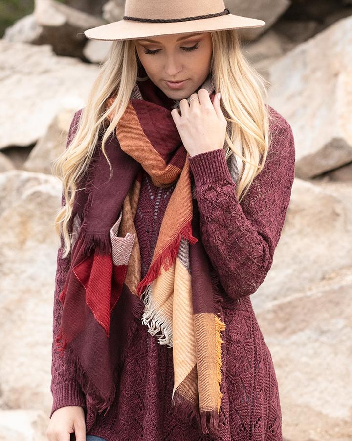 Pocket Poncho/Scarf