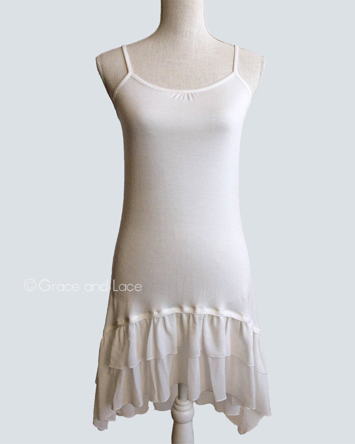 Grace & Lace Chiffon High-Low Extenders - Babe Outfitters