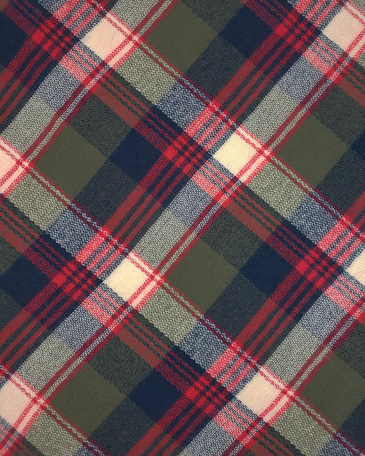 Plaid Triangle Scarf