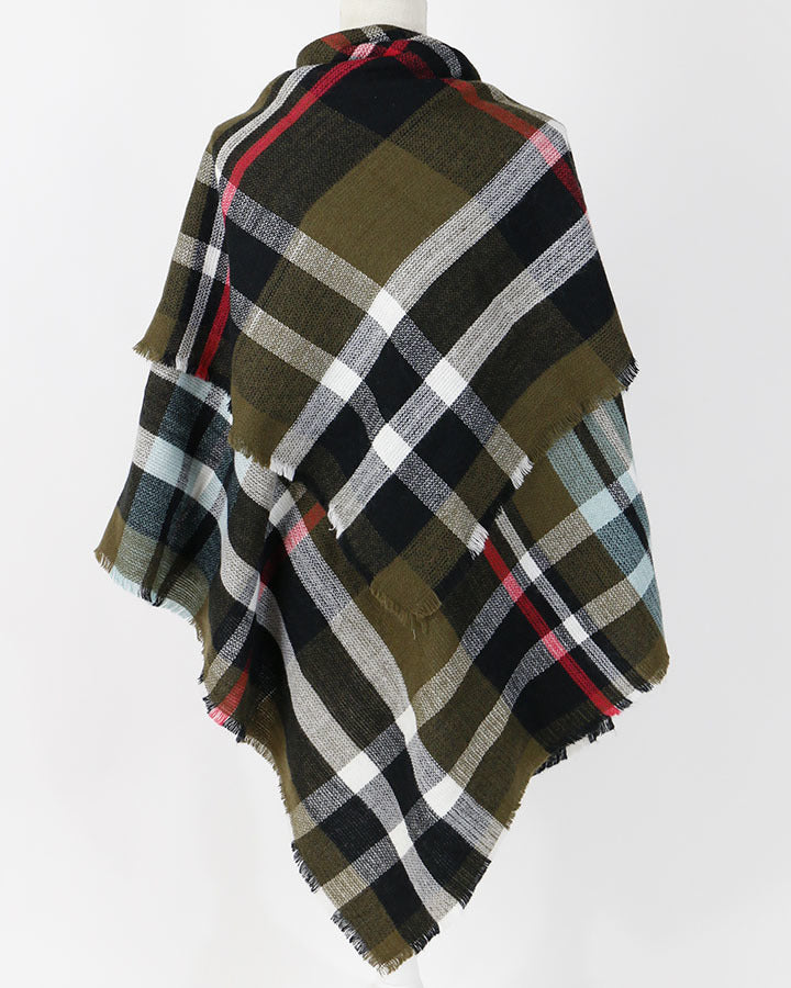 Blanket Scarf/Toggle Poncho